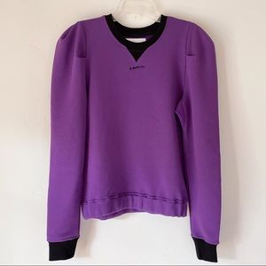 Puff sleeve Sweatshirt, (Size S) NWT